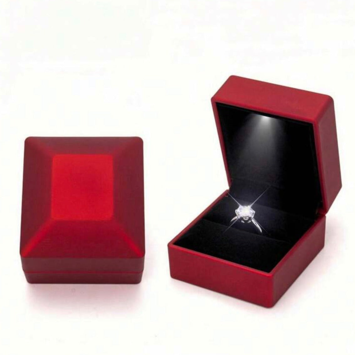 LED Light Ring Red Box