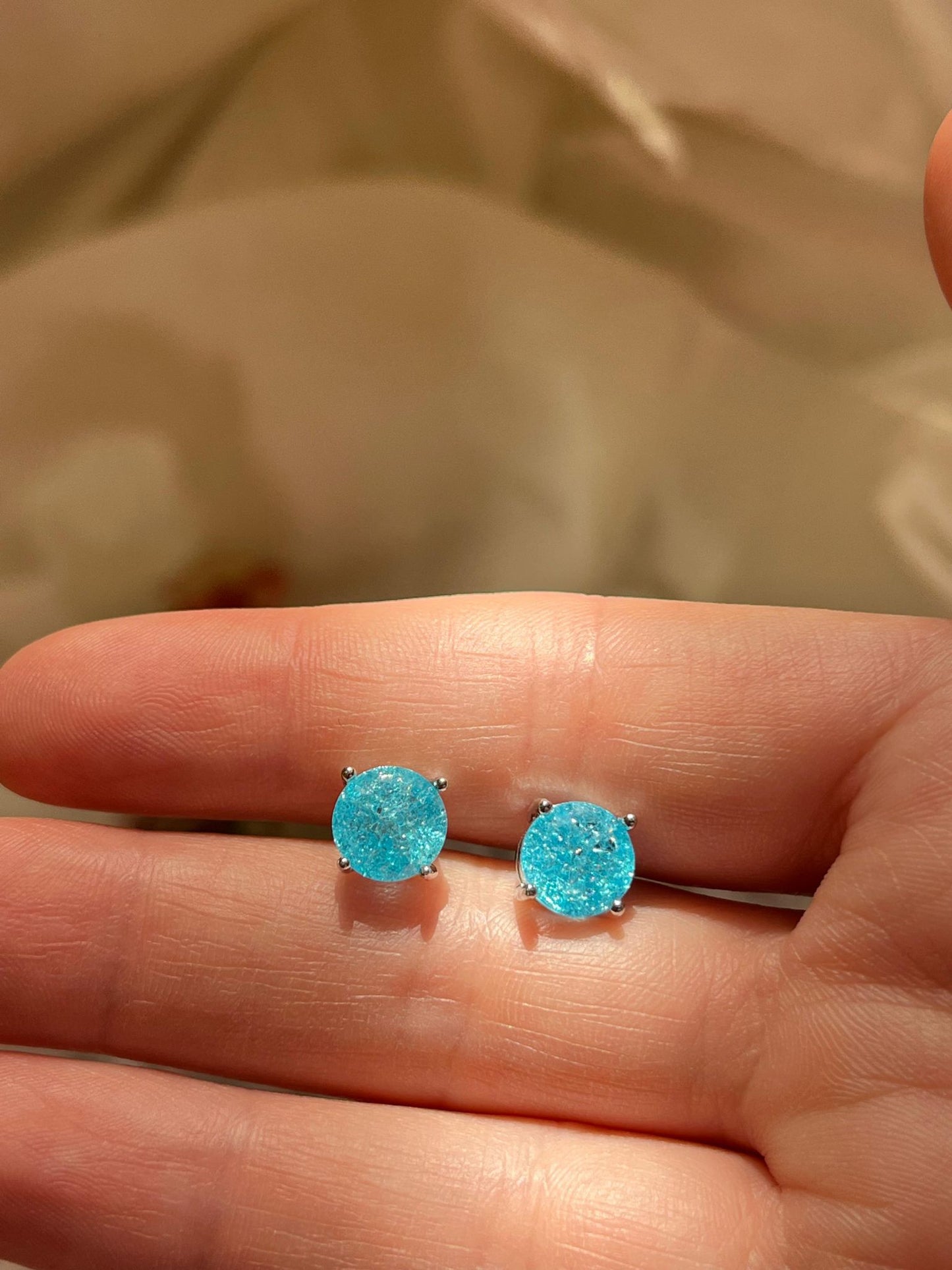 Ocean Stud Earrings