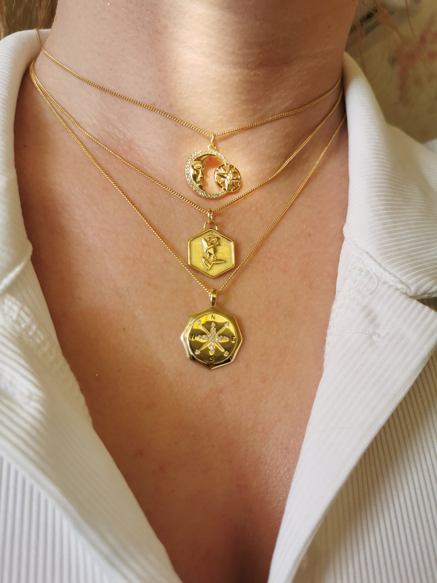 Flora's Flower 925 Sterling Silver Necklace