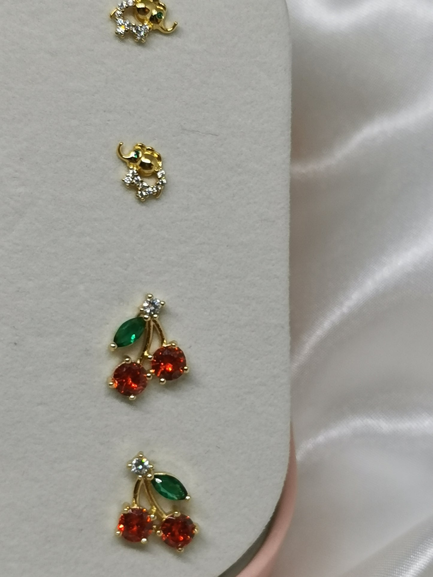 Cherry Stud Earrings