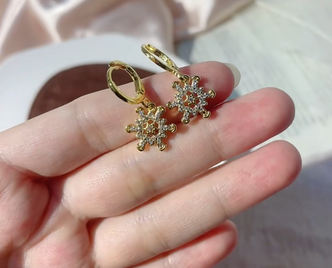 Snowflake Earrings