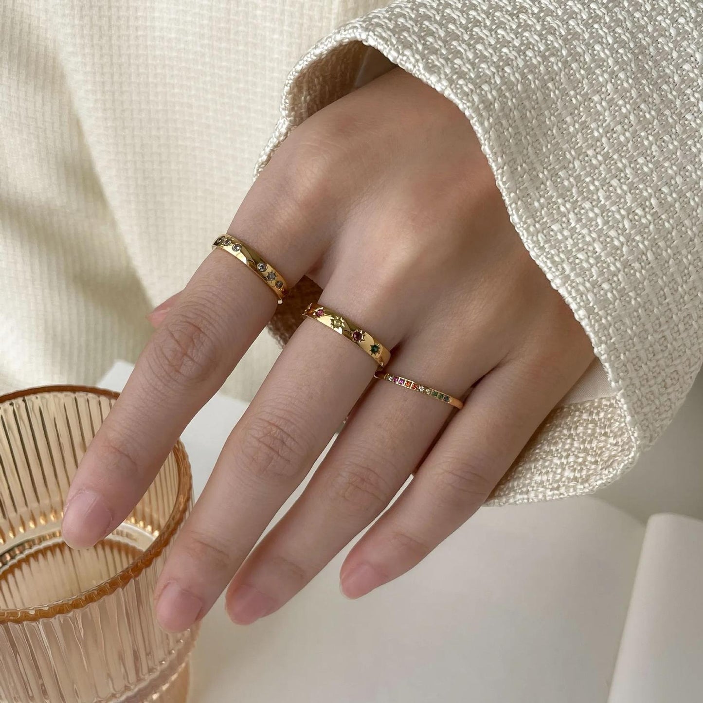Around Stars Ring