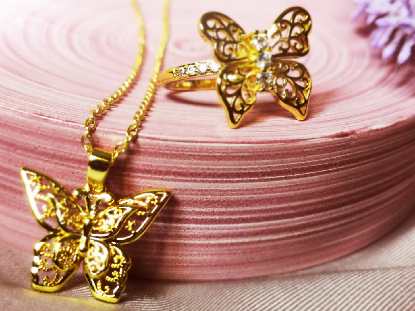 Tinkerbell Butterfly Ring