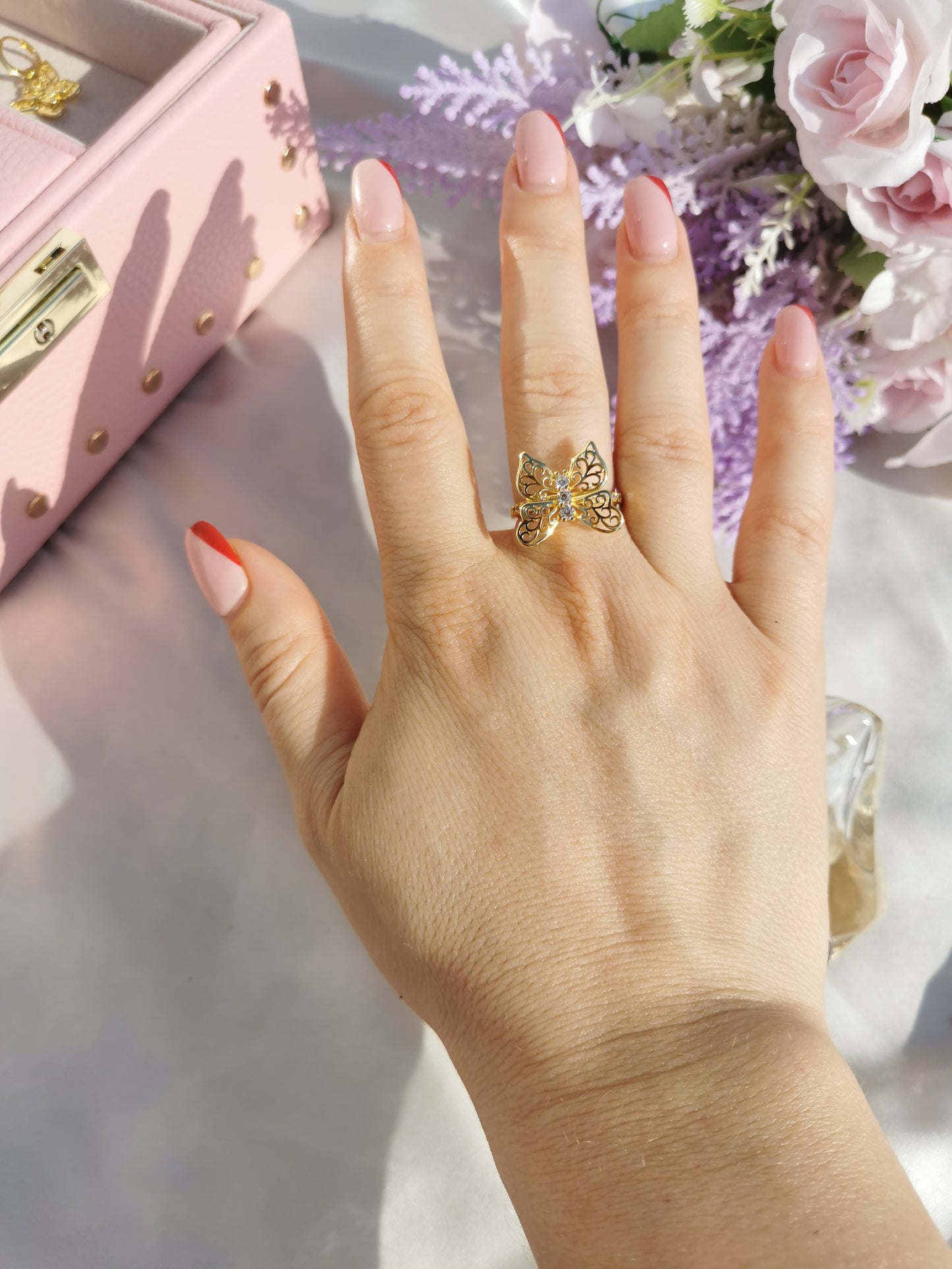 Tinkerbell Butterfly Ring