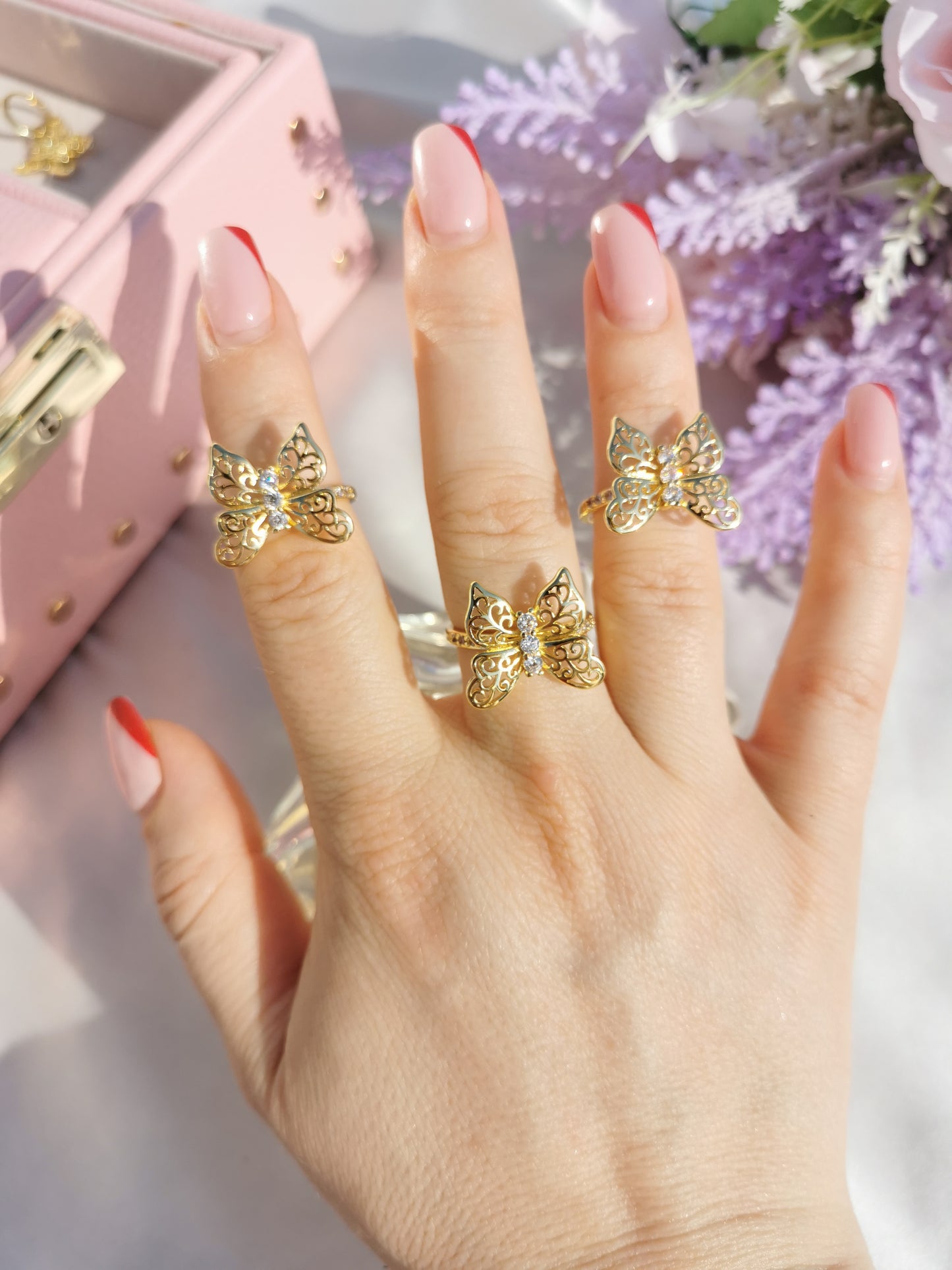 Tinkerbell Butterfly Ring