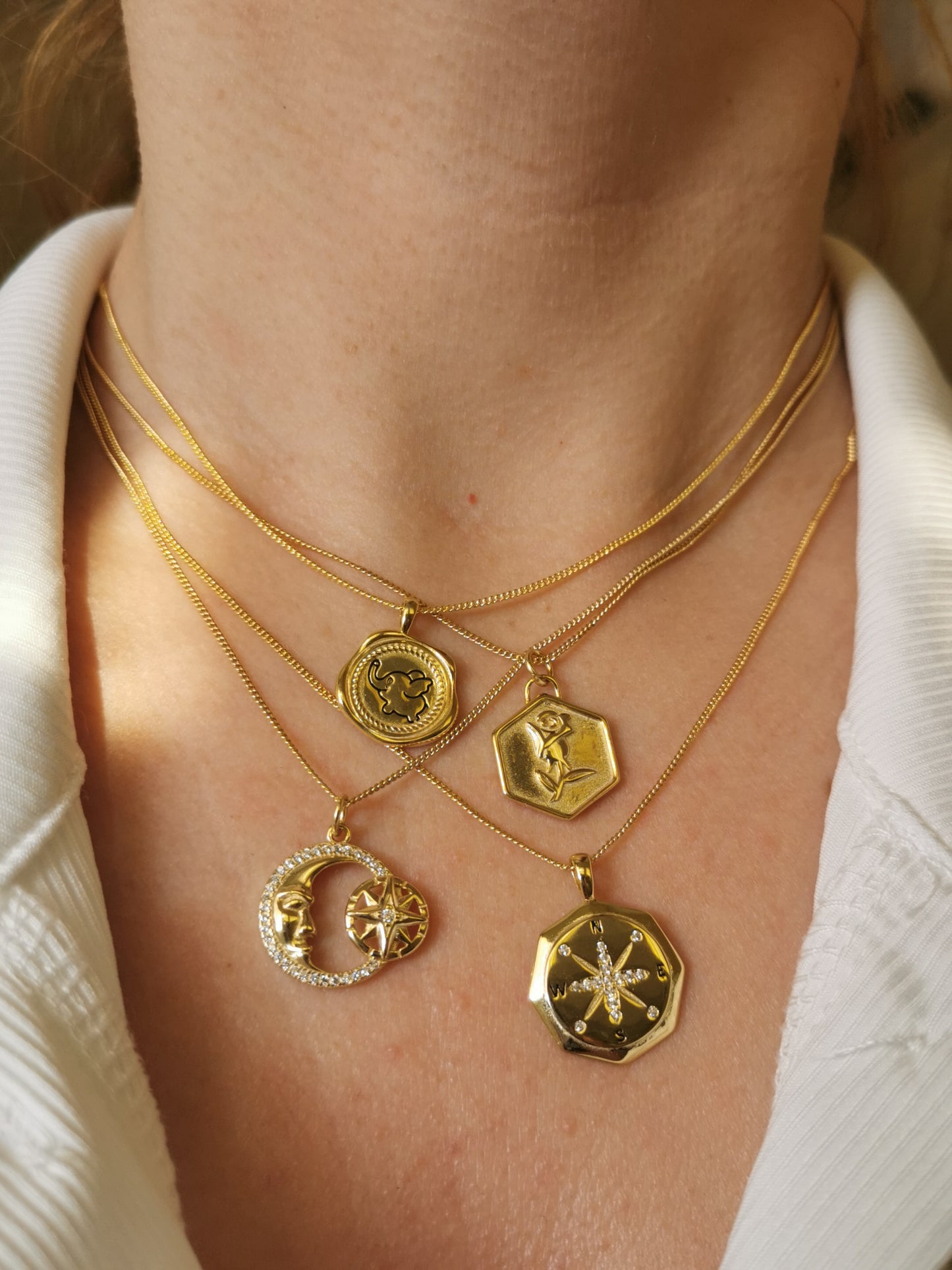 Dumbo the Elephant 925 Sterling Silver Necklace