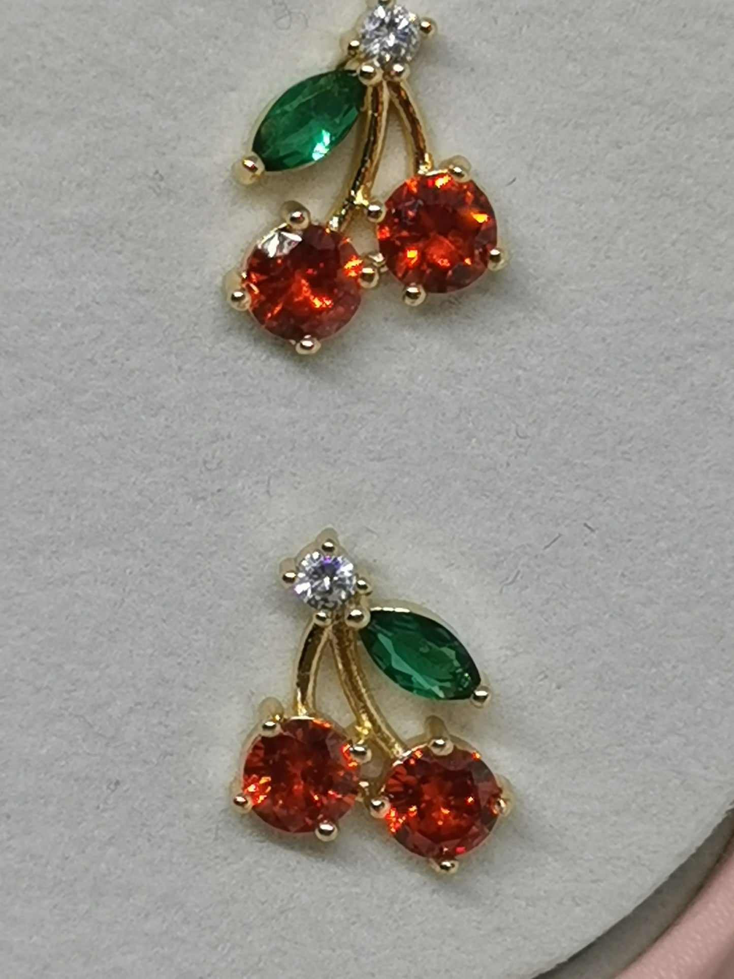 Cherry Stud Earrings
